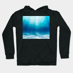 Light Blue Calm Ocean Hoodie